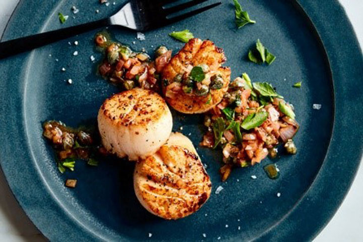 Best way to reheat scallops