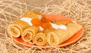 Peach Cobbler Egg Rolls Recipe