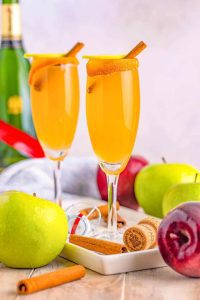 Apple Cider Mimosas