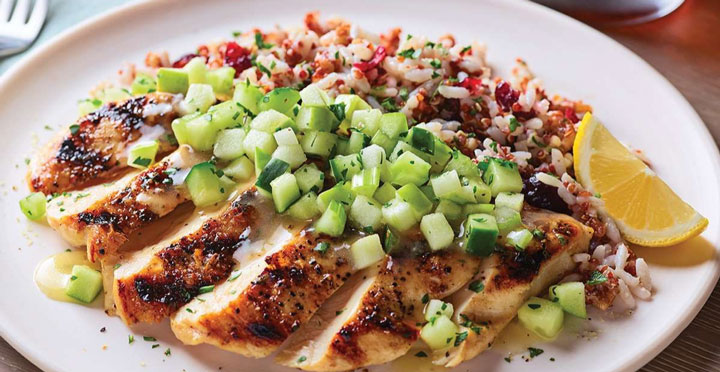 Applebees Cedar Grilled Lemon Chicken Recipe