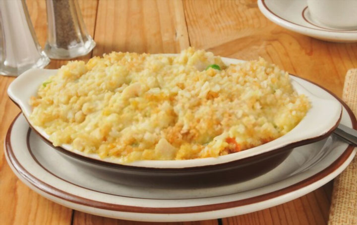 Grandma's Chicken Casserole With Rice