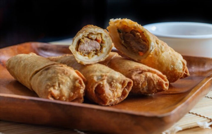 Italian Beef Egg Rolls