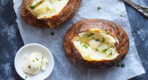 Air Fryer Baked Potatoes