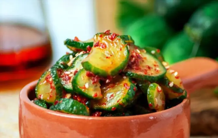Korean Cucumber Salad Maangchi