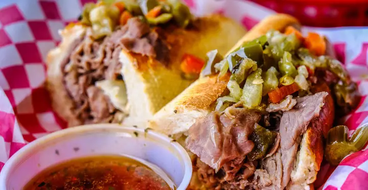 Crock Pot Italian Beef Sandwiches