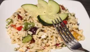 Barefoot Contessa Orzo Salad with Cucumber