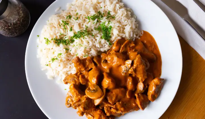 Beef Stroganoff with Golden Mushroom Soup