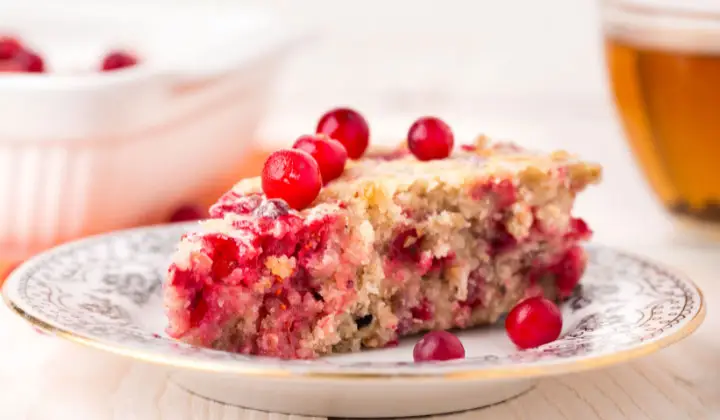 Cranberry Custard Pie