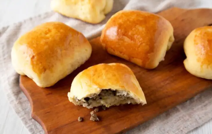 Homemade Runzas with Frozen Bread Dough