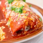 Wet Burrito Recipe with Enchilada Sauce