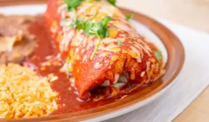 Wet Burrito Recipe with Enchilada Sauce