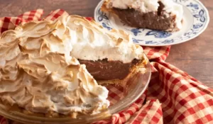 Grandma's Chocolate Pie with Meringue