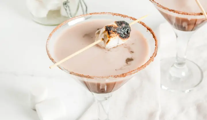 Toasted Marshmallow Martini Recipe