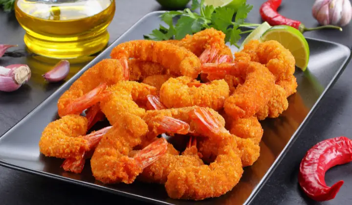 Air Fryer Frozen Breaded Shrimp