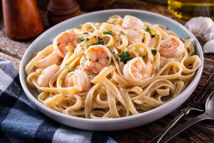 Cajun Ninja Shrimp Fettuccine Recipe