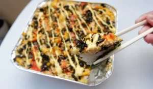 Salmon Sushi Bake Recipe