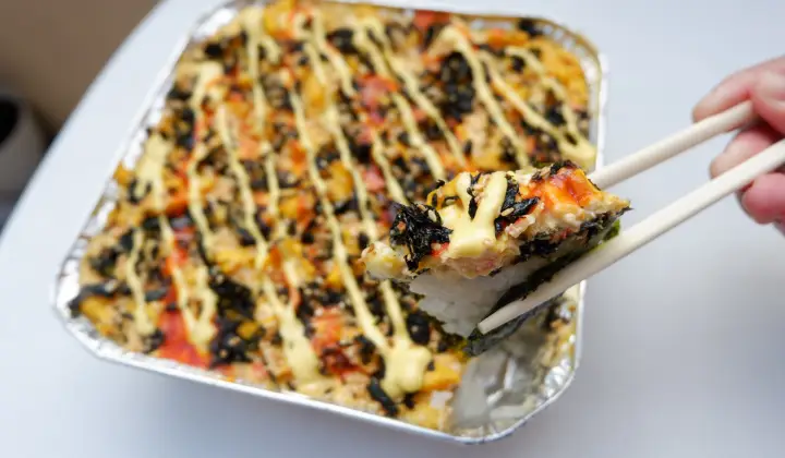 Salmon Sushi Bake Recipe