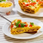 Vegetarian King Ranch Casserole