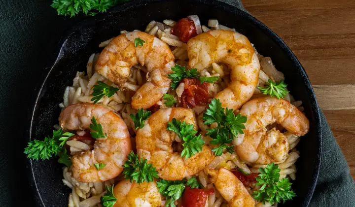 Shrimp Scampi with Orzo Recipe